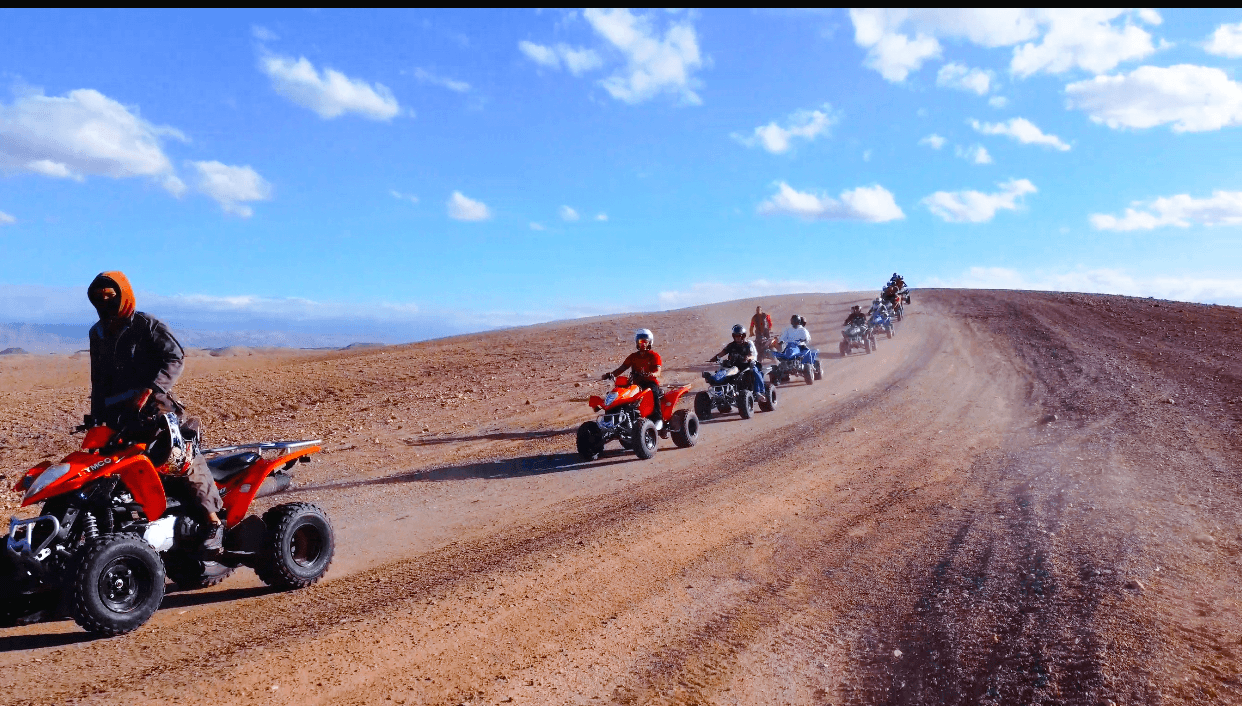 Quad Biking in Agafay Desert