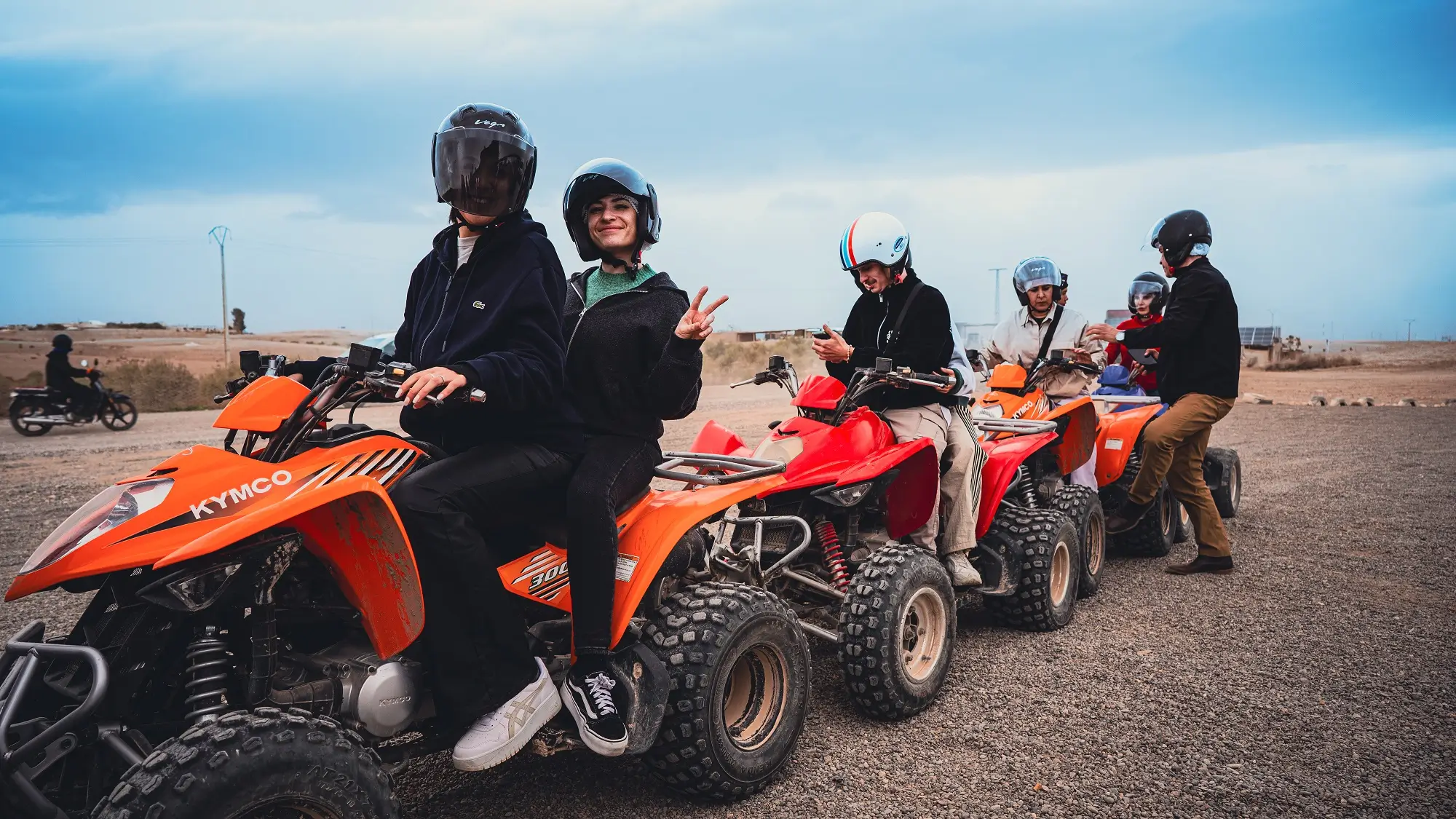 Quad Biking Agafay Desert