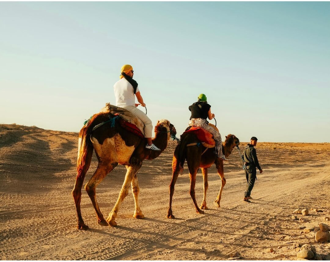 Camel Ride at Sunset Agafay Gallery 2